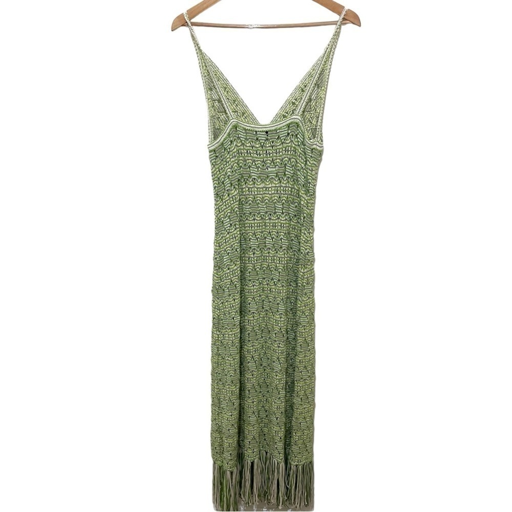 NWT Zara Crochet Dress, Size M Hippie Boho Festival Coachella Bohemian - Picture 9 of 14